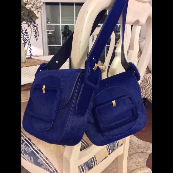 ⭐️SOLD⭐️ Tory Burch Sawyer Calf Hair Handbag $498 - Picture 7 of 8